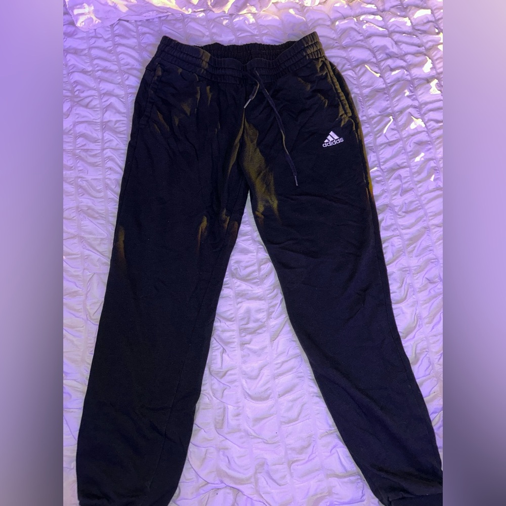 Adidas Kids Black Joggers